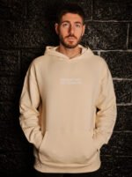 Hoodie streetwear beige vicious candy