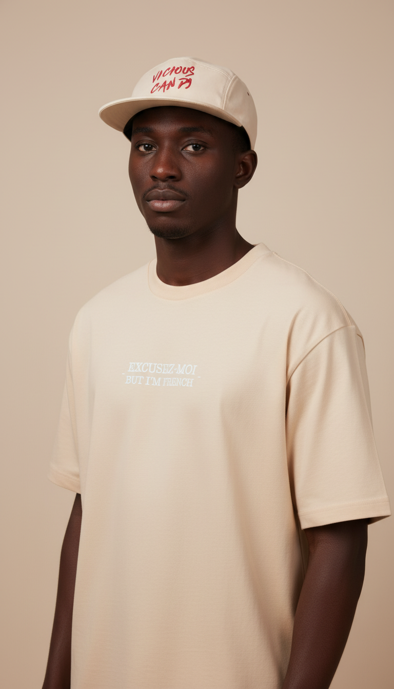 vicious candy beige cap