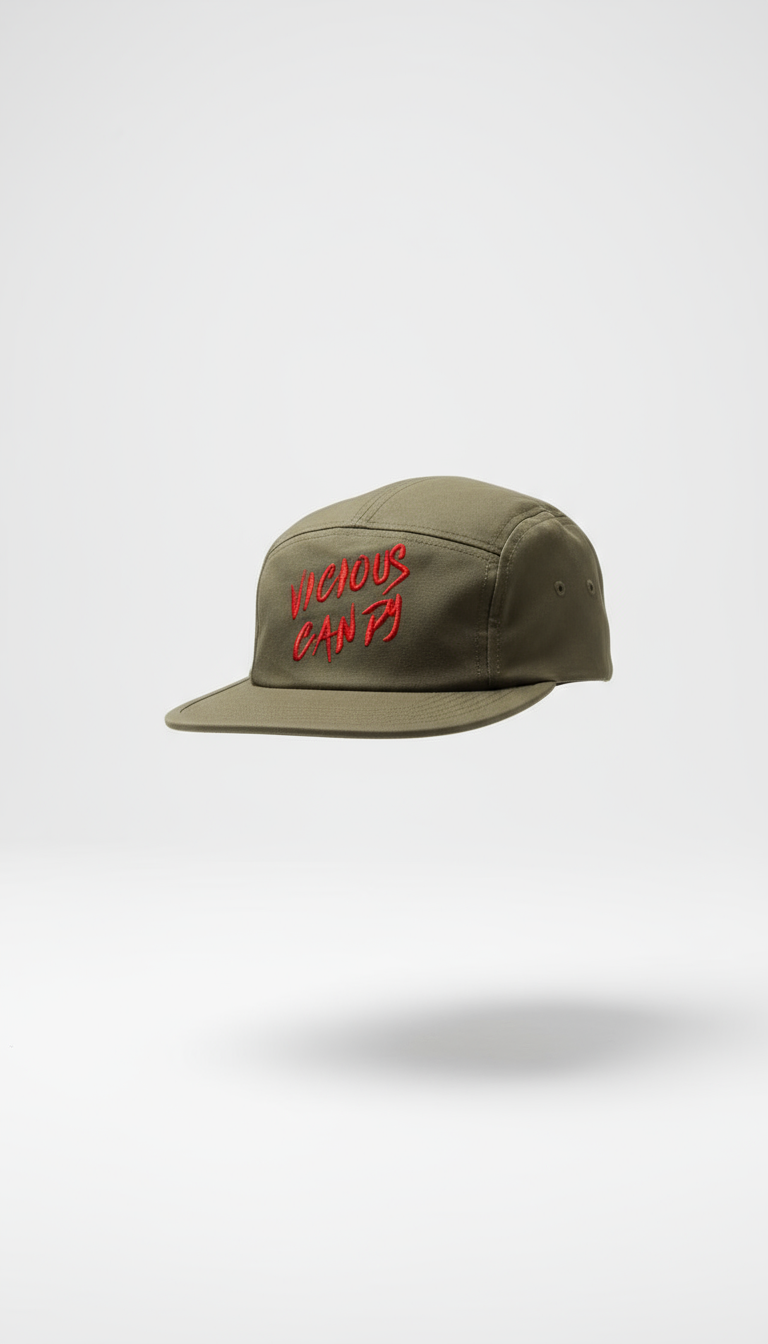 khaki cap